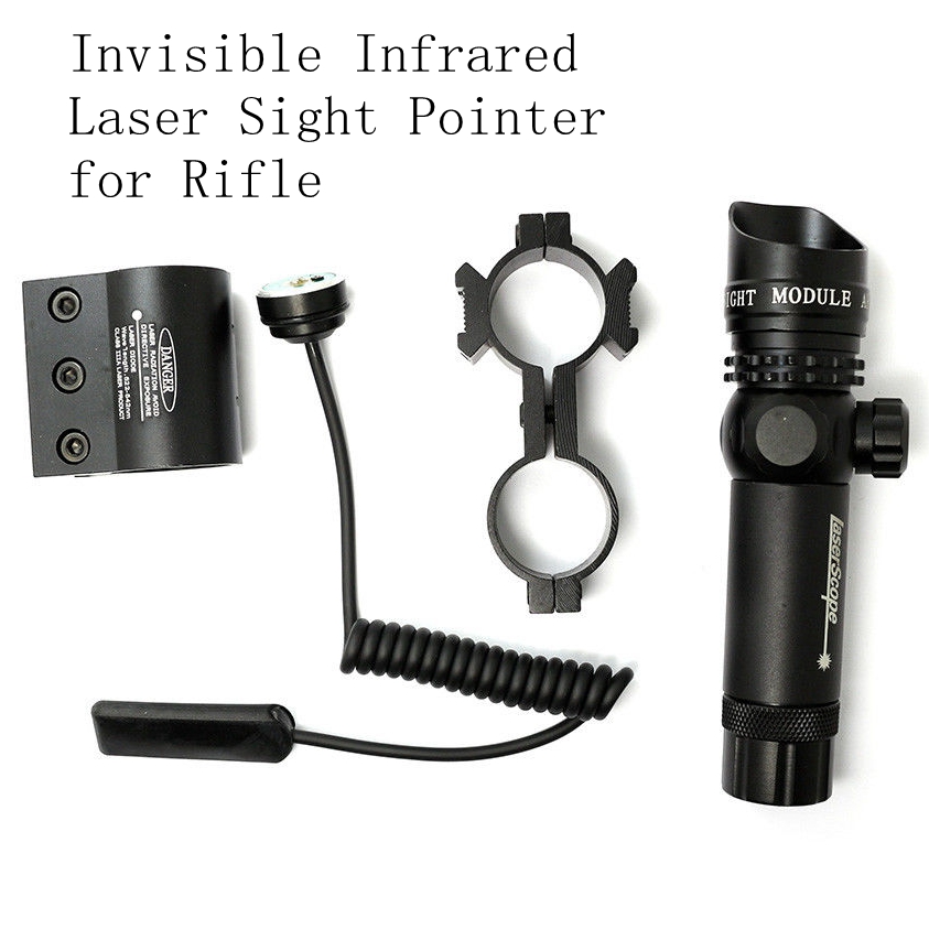 Invisible Infrared Laser Sight Pointer for Rifle IR Lasers Night Vision
